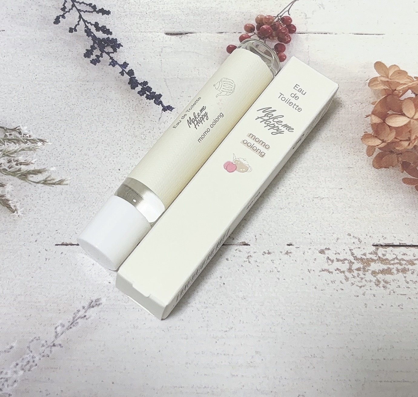 メイクミーハッピー オードトワレ momo oolong/キャンメイク/香水を使ったクチコミ（1枚目）