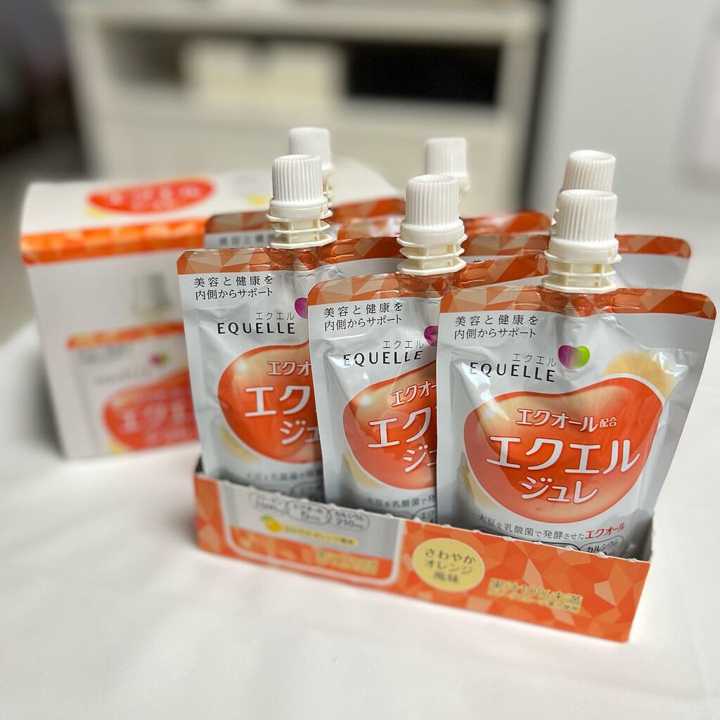 エクエル ジュレ さわやかオレンジ風味/大塚製薬/ゼリー飲料を使ったクチコミ（2枚目）