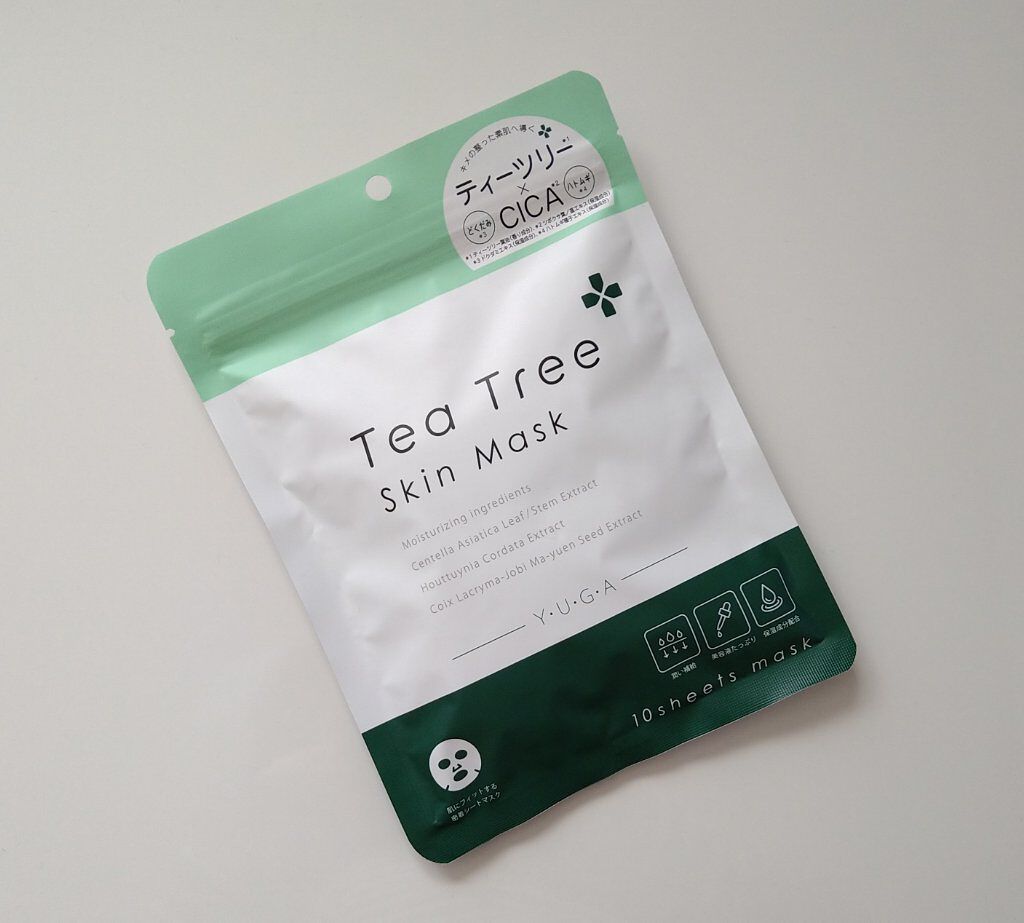 ティーツリースキンマスク/ユーガ/シートマスク・パックを使ったクチコミ（1枚目）