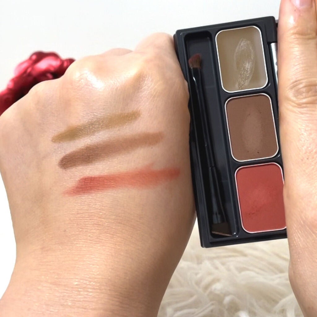 パレットアイブロウ/&be/パウダーアイブロウを使ったクチコミ(6枚目)