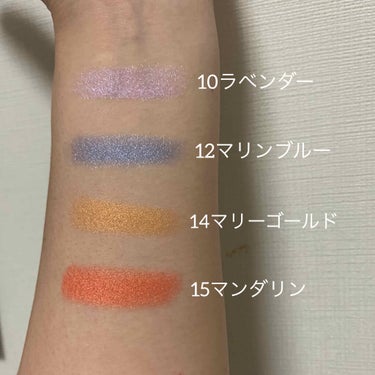 UR GLAM　POWDER EYESHADOW ラベンダー/U R GLAM/シングルアイシャドウを使ったクチコミ（2枚目）