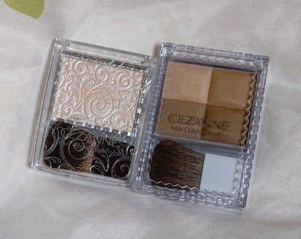 ナチュラルマットシェーディング/CEZANNE/シェーディングを使ったクチコミ(1枚目)