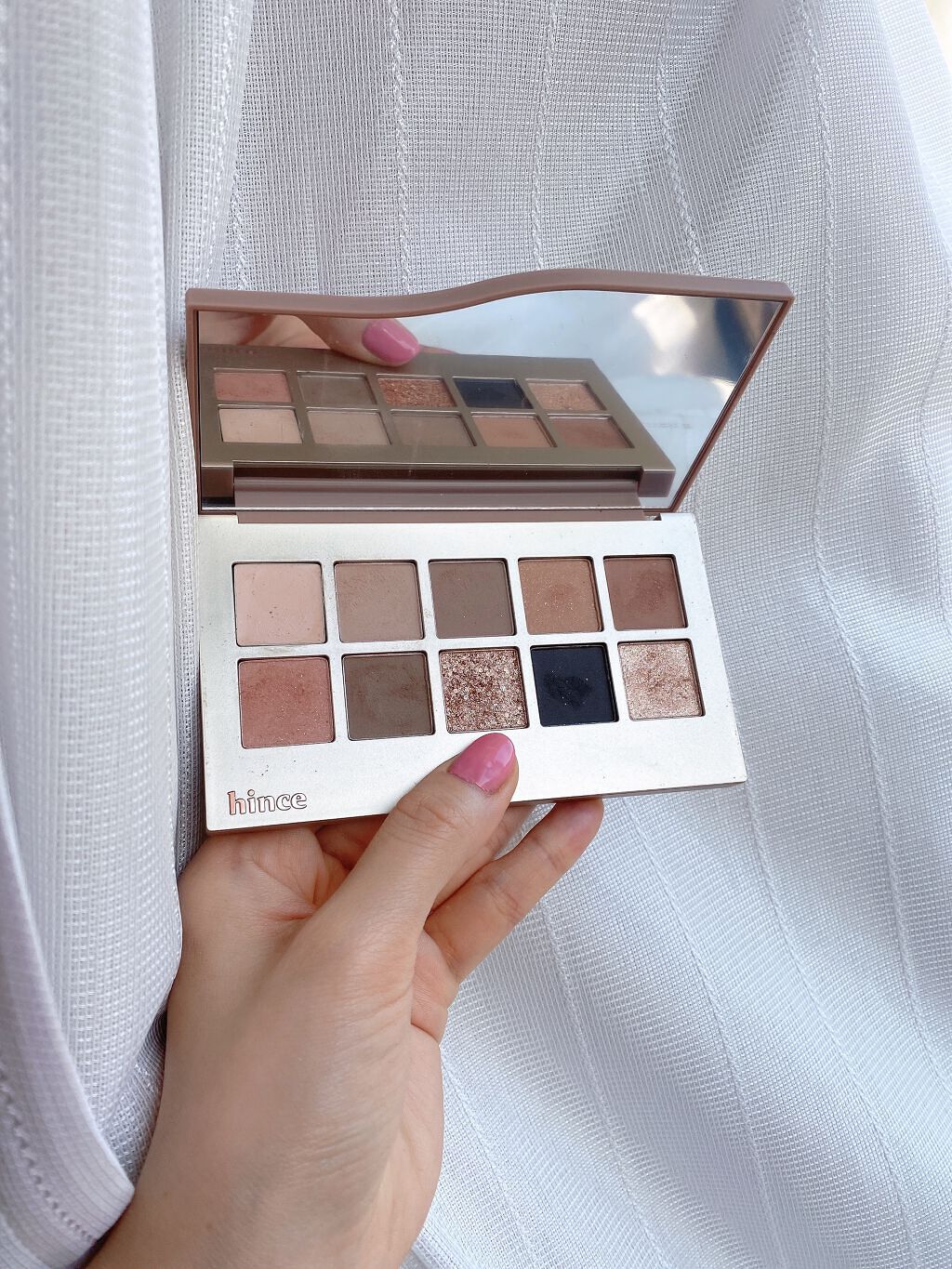 ニューデップスアイシャドウパレット 04 ザ・ナラティブ/hince/アイシャドウパレットを使ったクチコミ（2枚目）