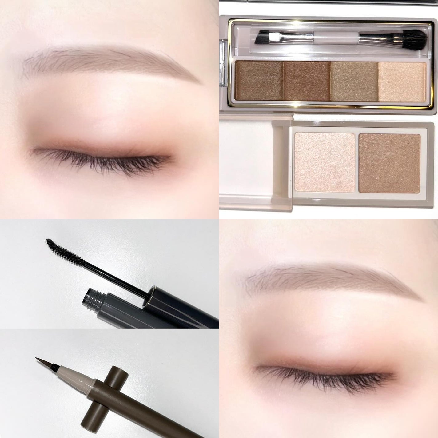 カラーエディットパウダーブロウ/excel/パウダーアイブロウを使ったクチコミ(2枚目)