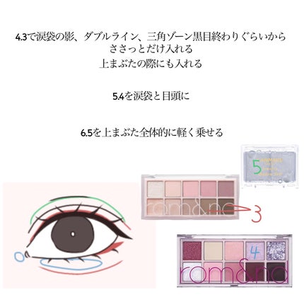 ジュエリーシャドウベール/キャンメイク/アイシャドウパレットを使ったクチコミ(3枚目)