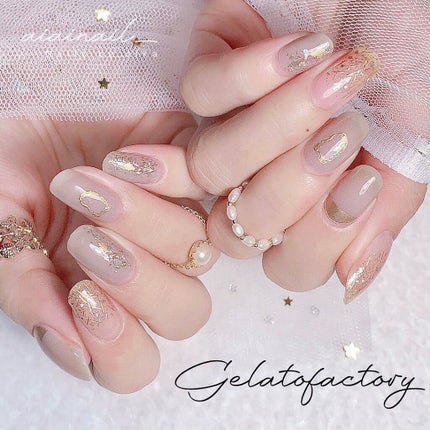 ネイルフィット ジェルネイルシール/GELATO FACTORY/ネイルシールを使ったクチコミ(1枚目)