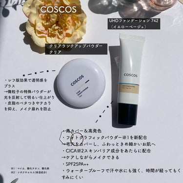 クリアランクアップパウダー クリア(生産終了)/COSCOS/プレストパウダーを使ったクチコミ（2枚目）