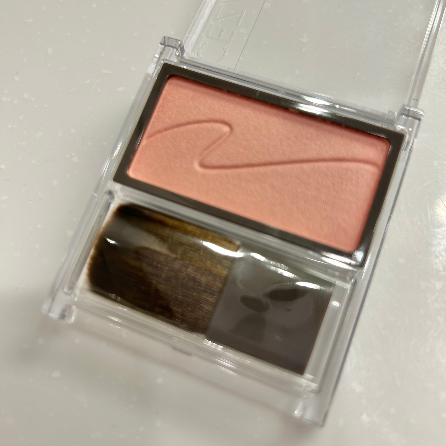 チークブラッシュ/CEZANNE/パウダーチークを使ったクチコミ(2枚目)