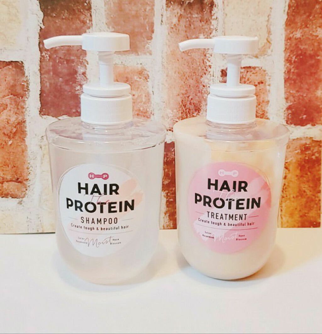 モイストシャンプー／ヘアトリートメント/ヘアザプロテイン/市販シャンプーを使ったクチコミ（1枚目）