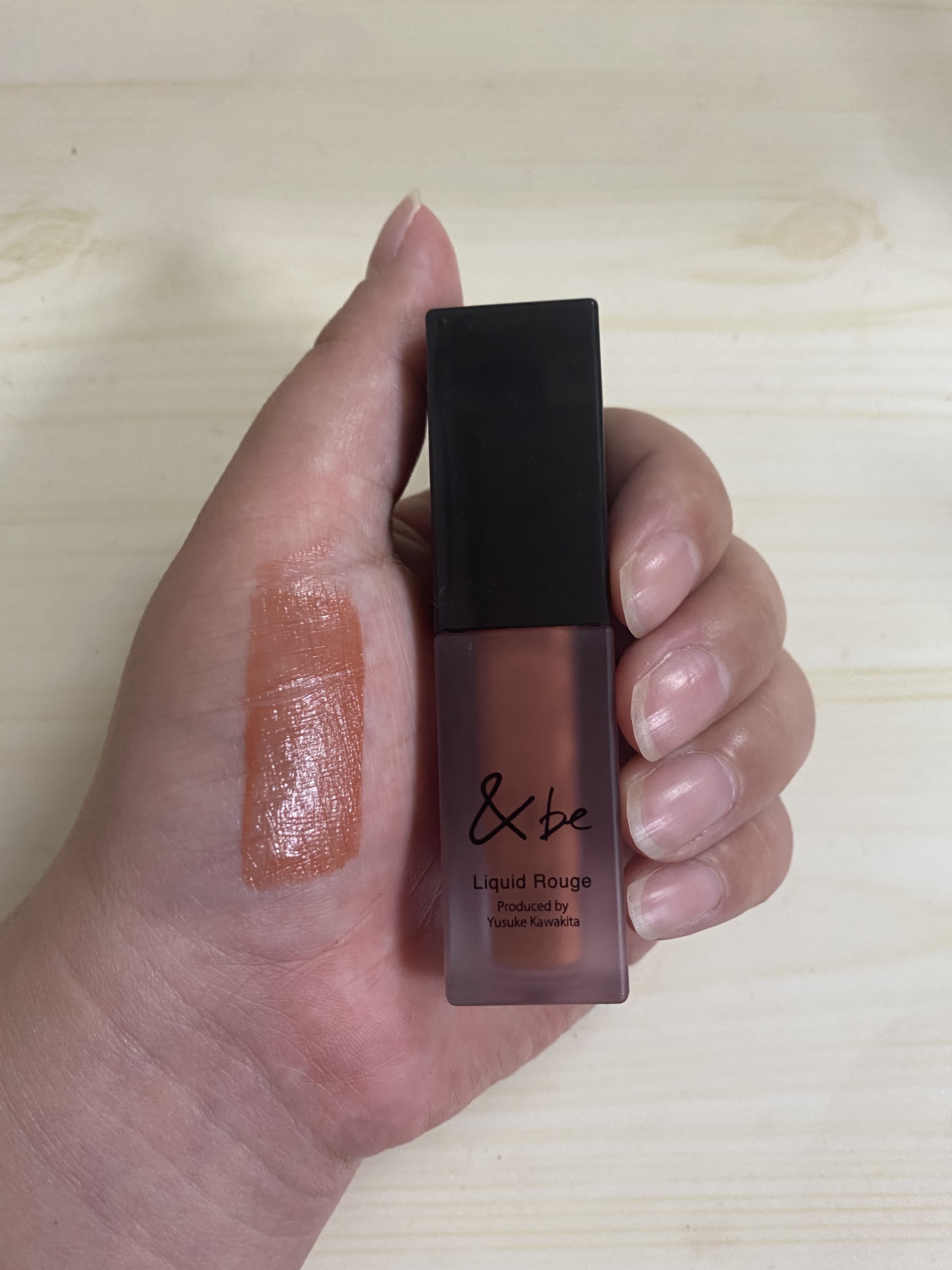 &be リキッドルージュ/＆be/口紅を使ったクチコミ（2枚目）