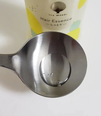 海藻 ヘア エッセンス しっとり 瀬戸内レモンの香り/ラサーナ/アウトバストリートメントを使ったクチコミ(5枚目)