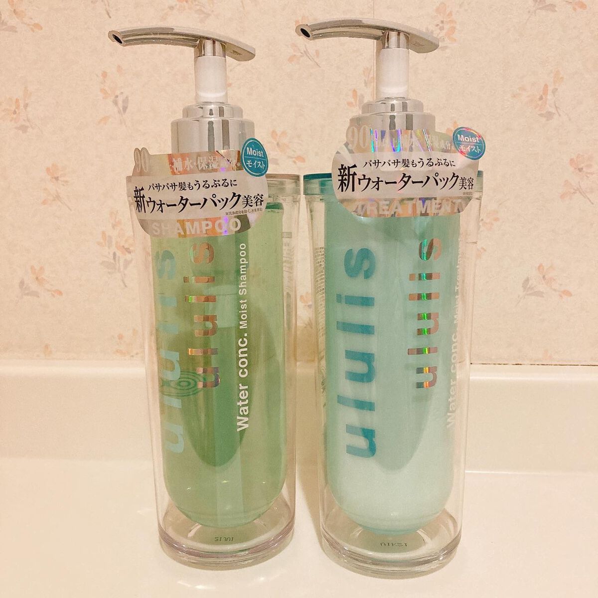 ウォーターコンク モイストシャンプー/ヘアトリートメント/ululis/市販シャンプーを使ったクチコミ(1枚目)