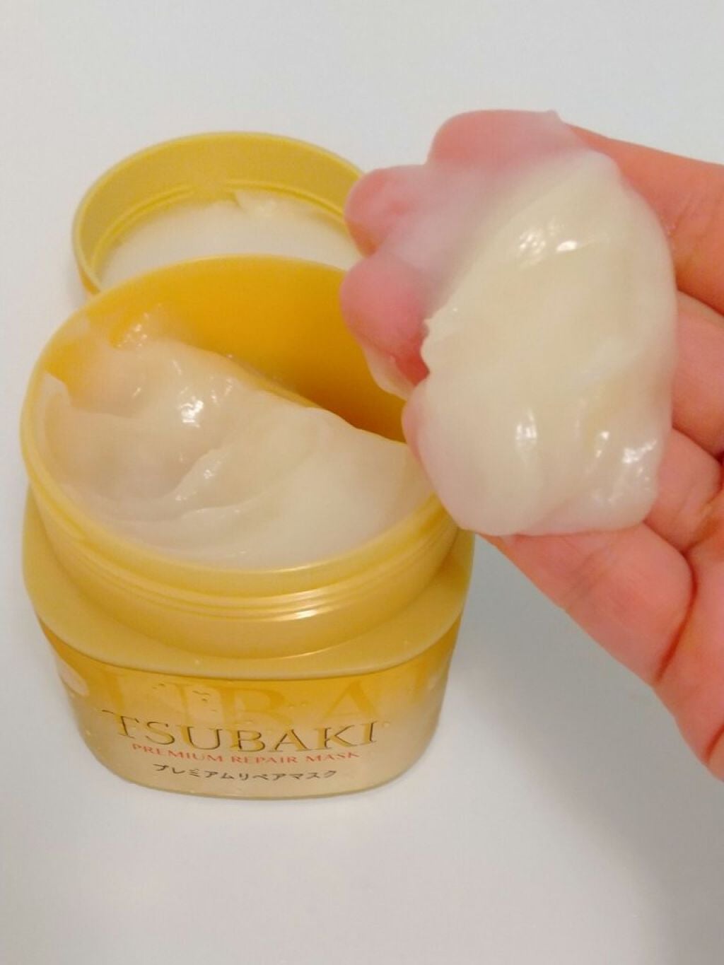プレミアムリペアマスク(資生堂 プレミアムリペアマスク)/TSUBAKI/ヘアマスク・ヘアパックを使ったクチコミ(2枚目)