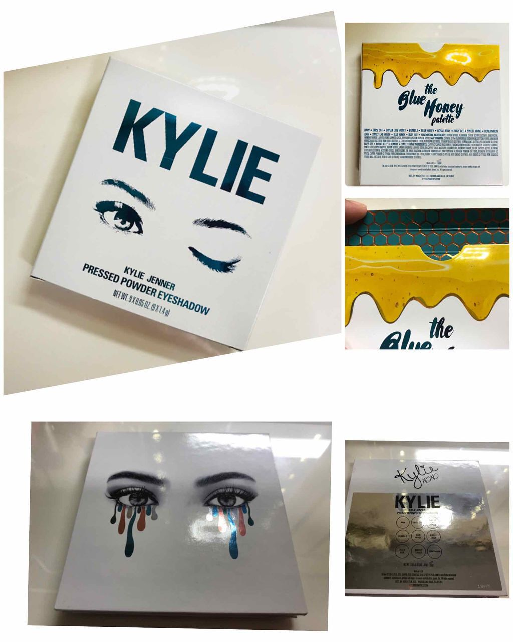 kylie cosmetics ブルー ハニー アイシャドウパレット/Kylie Cosmetics/アイシャドウパレットを使ったクチコミ(1枚目)