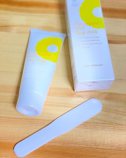 パイナップル豆乳除毛クリーム/鈴木ハーブ研究所/除毛クリームを使ったクチコミ(1枚目)