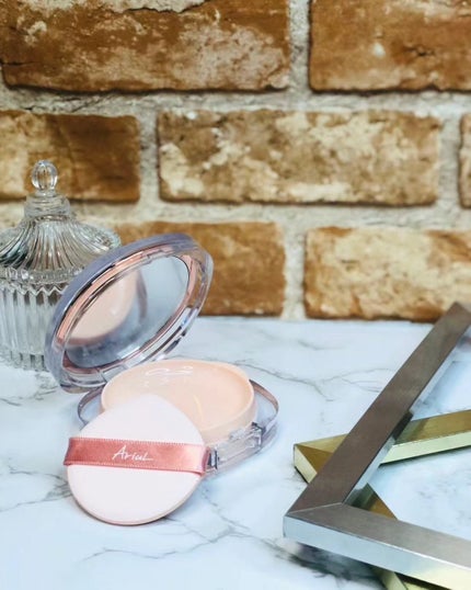 アリウル インクフェザーカバーラスティングクッション/Ariul/クッションファンデーションを使ったクチコミ(2枚目)