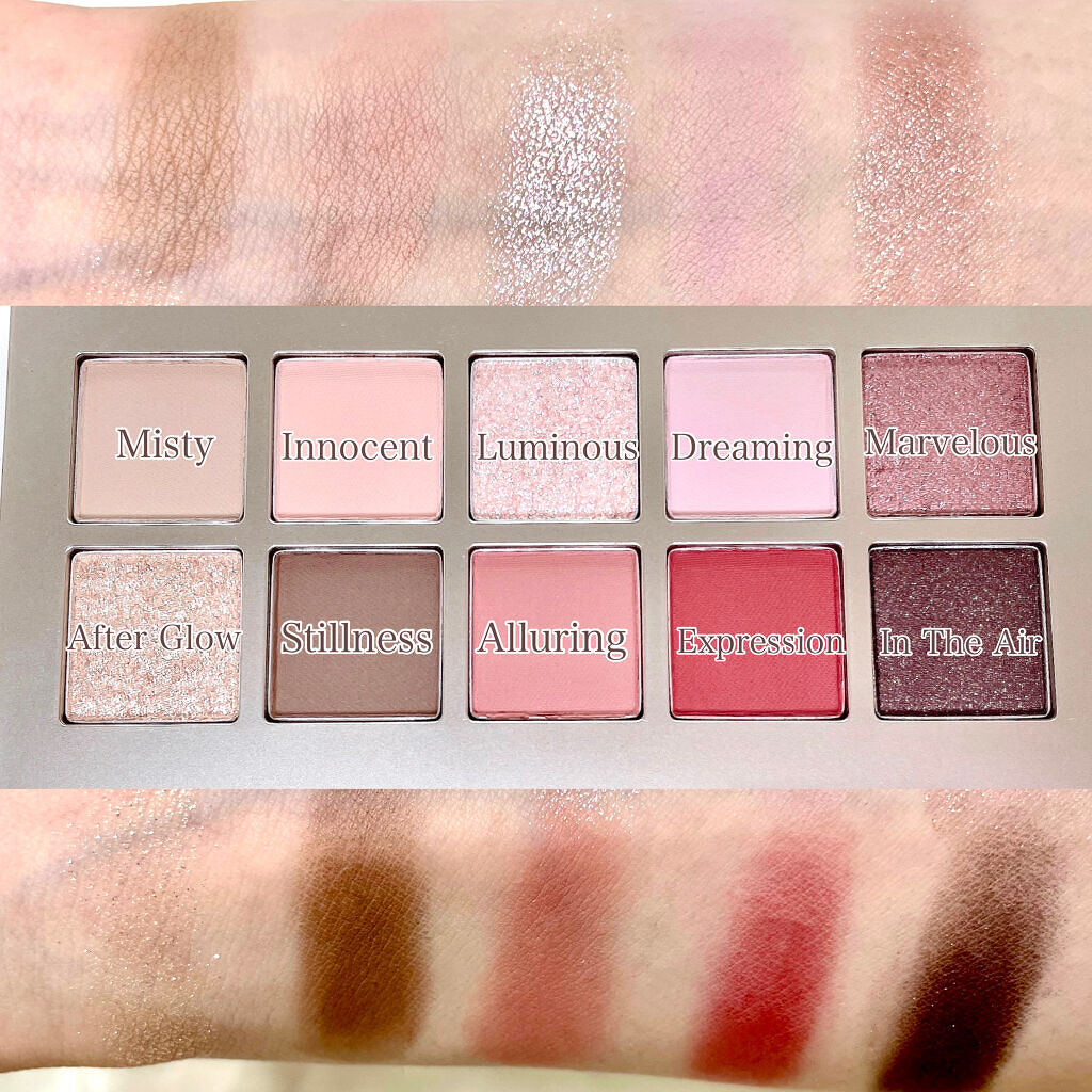 ニューデップスアイシャドウパレット/hince/アイシャドウパレットを使ったクチコミ（3枚目）