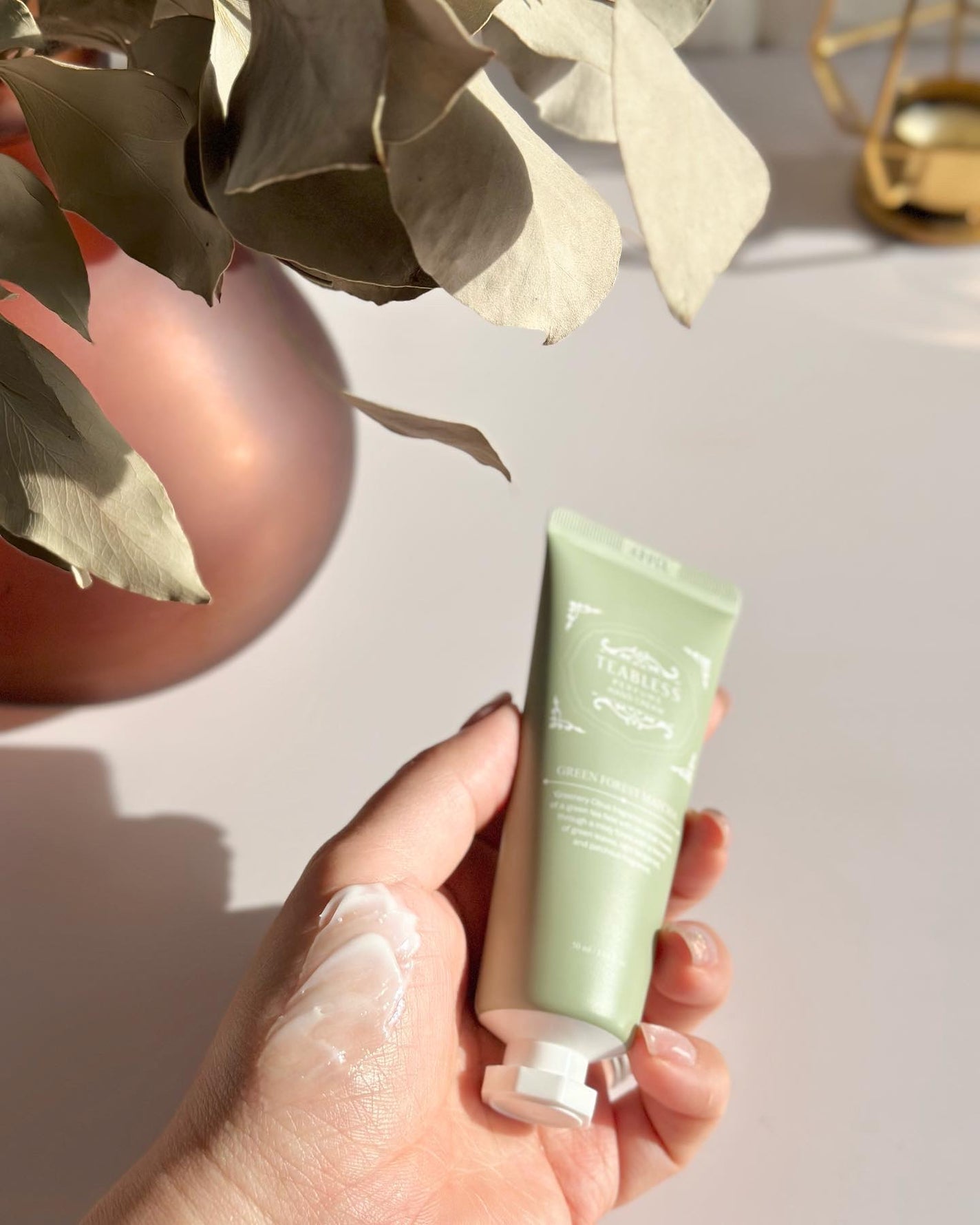 パフュームボディローション リリィムスクホワイトティー/TEABLESS/ボディローションを使ったクチコミ(4枚目)