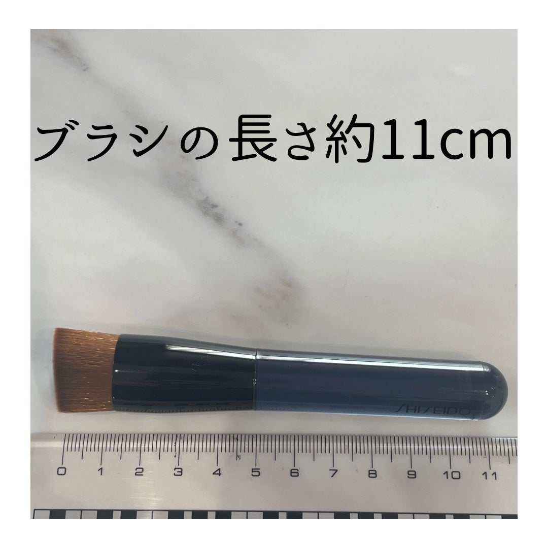 ファンデーション ブラシ 131 (専用ケース付き)/SHISEIDO/メイクブラシを使ったクチコミ(5枚目)