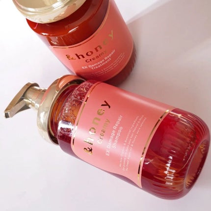 Creamy EXダメージリペアシャンプー1.0/ヘアトリートメント2.0/&honey/市販シャンプーを使ったクチコミ(6枚目)