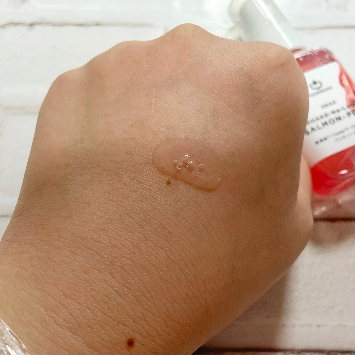 シャケナレイディ サーモンPDRN DX/COSMEDON/美容液を使ったクチコミ（3枚目）