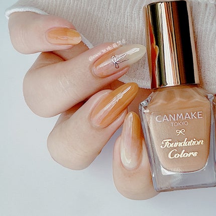 カラフルネイルズ/キャンメイク/マニキュアを使ったクチコミ(5枚目)