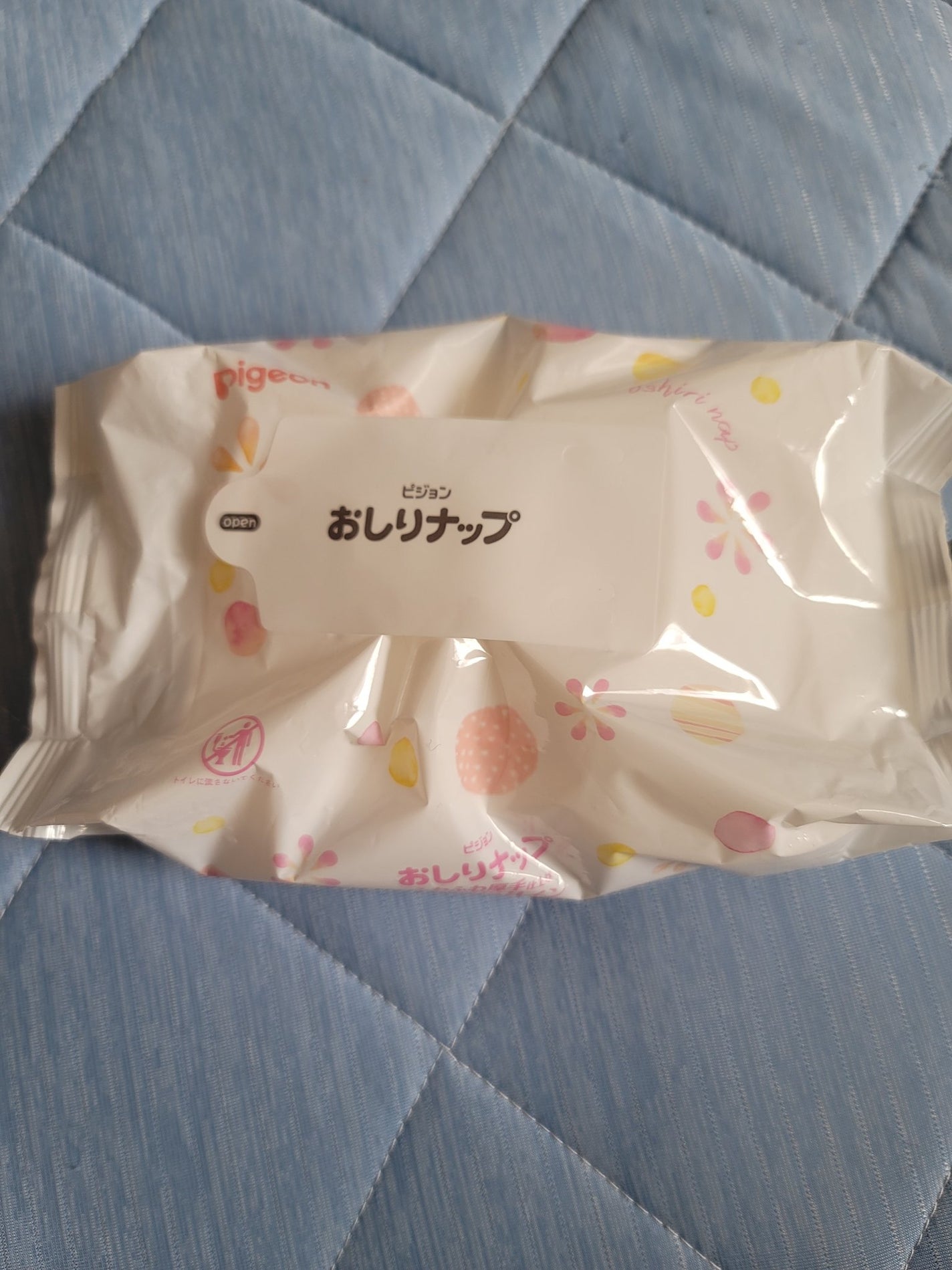 おしりナップふわふわ厚手仕上げ(baby oilイン)/ピジョン/その他を使ったクチコミ(1枚目)