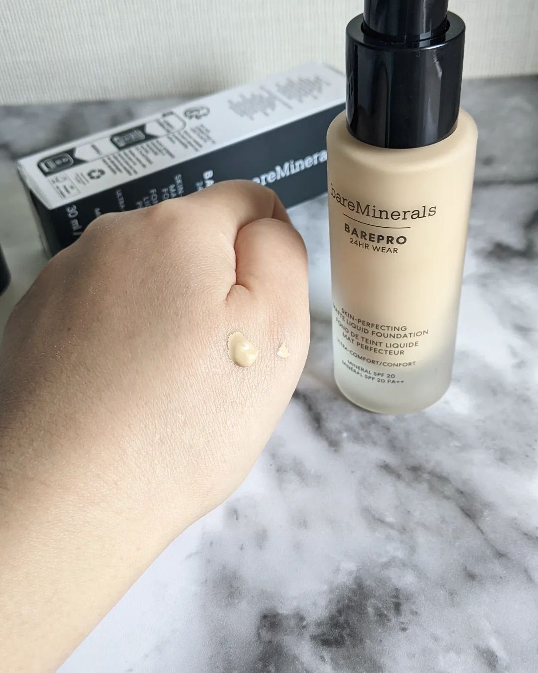 ベアプロ 24HR リキッド ファンデーション/bareMinerals/リキッドファンデーションを使ったクチコミ(3枚目)