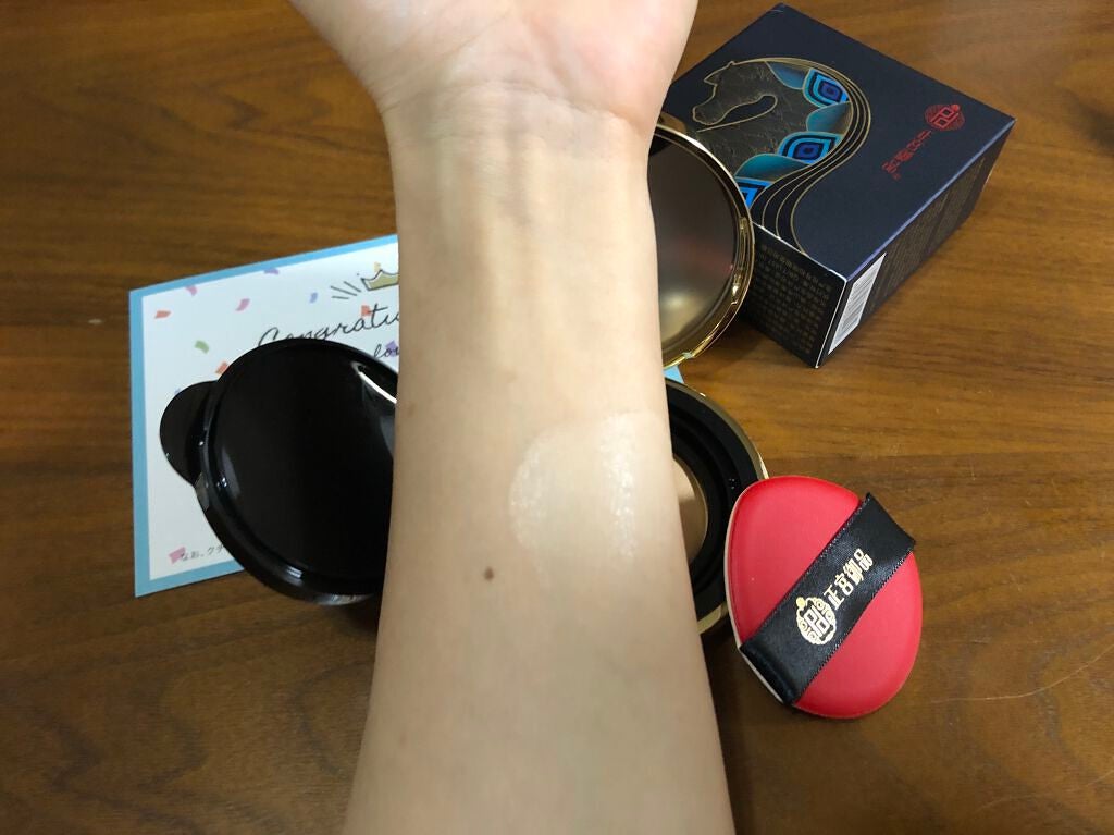 正宮御品xZEESEAファミリーブランド 天馬映光クッションファンデーション/ZEESEA/クッションファンデーションを使ったクチコミ(4枚目)