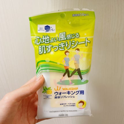 ウォークシップ ウォーキングシート/マンダム/ボディシートを使ったクチコミ(2枚目)