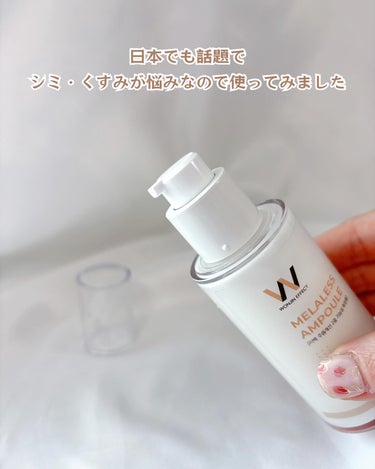 MELALESS AMPOULE/WONJIN EFFECT/美容液を使ったクチコミ（2枚目）