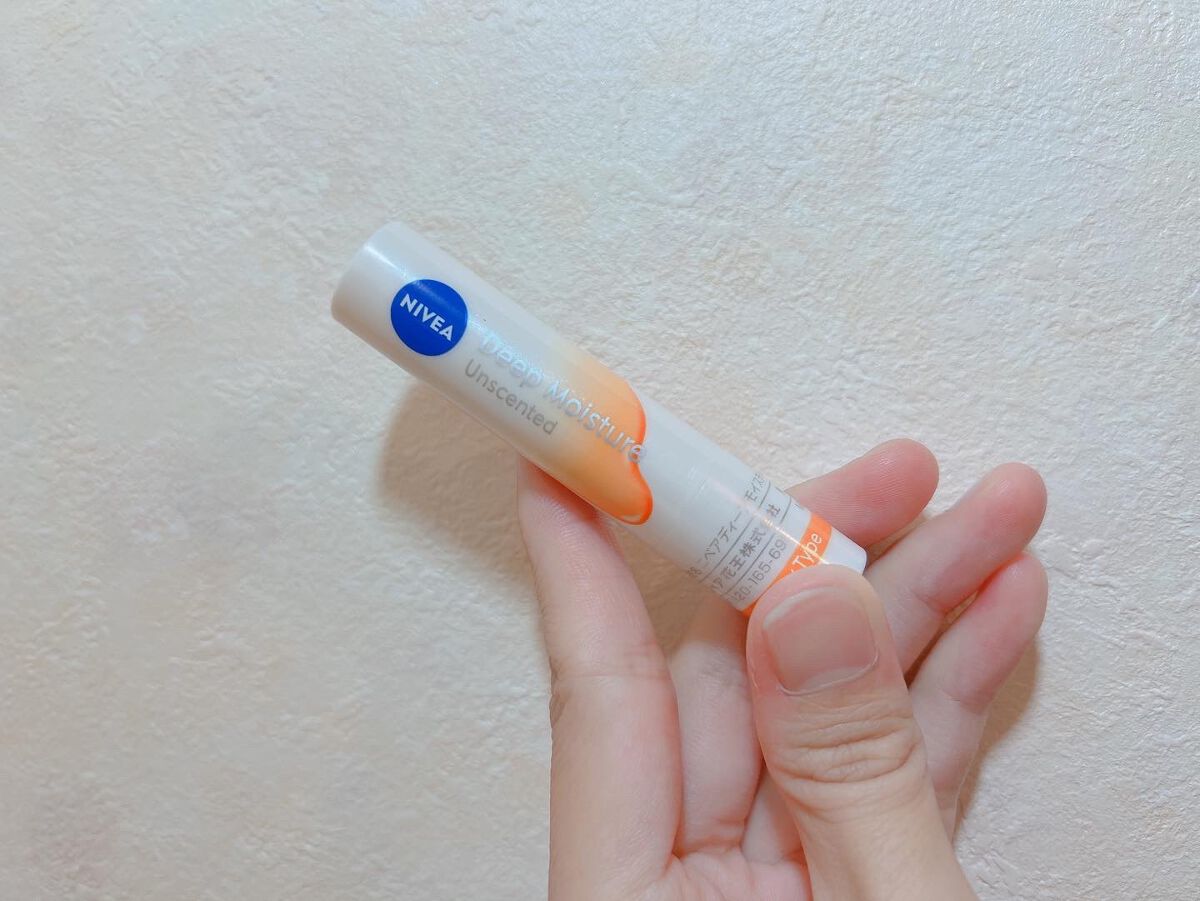 ニベア ディープモイスチャーリップ メルティタイプ/ニベア/リップクリームを使ったクチコミ（3枚目）