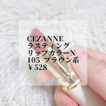 ラスティング リップカラーN/CEZANNE/口紅を使ったクチコミ（2枚目）