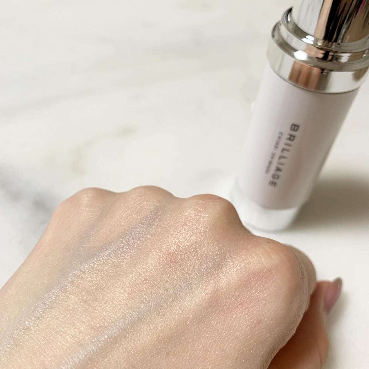 スキンプライマー UV プロテクター(フェイス&ボディ)/ブリリアージュ/化粧下地を使ったクチコミ(3枚目)