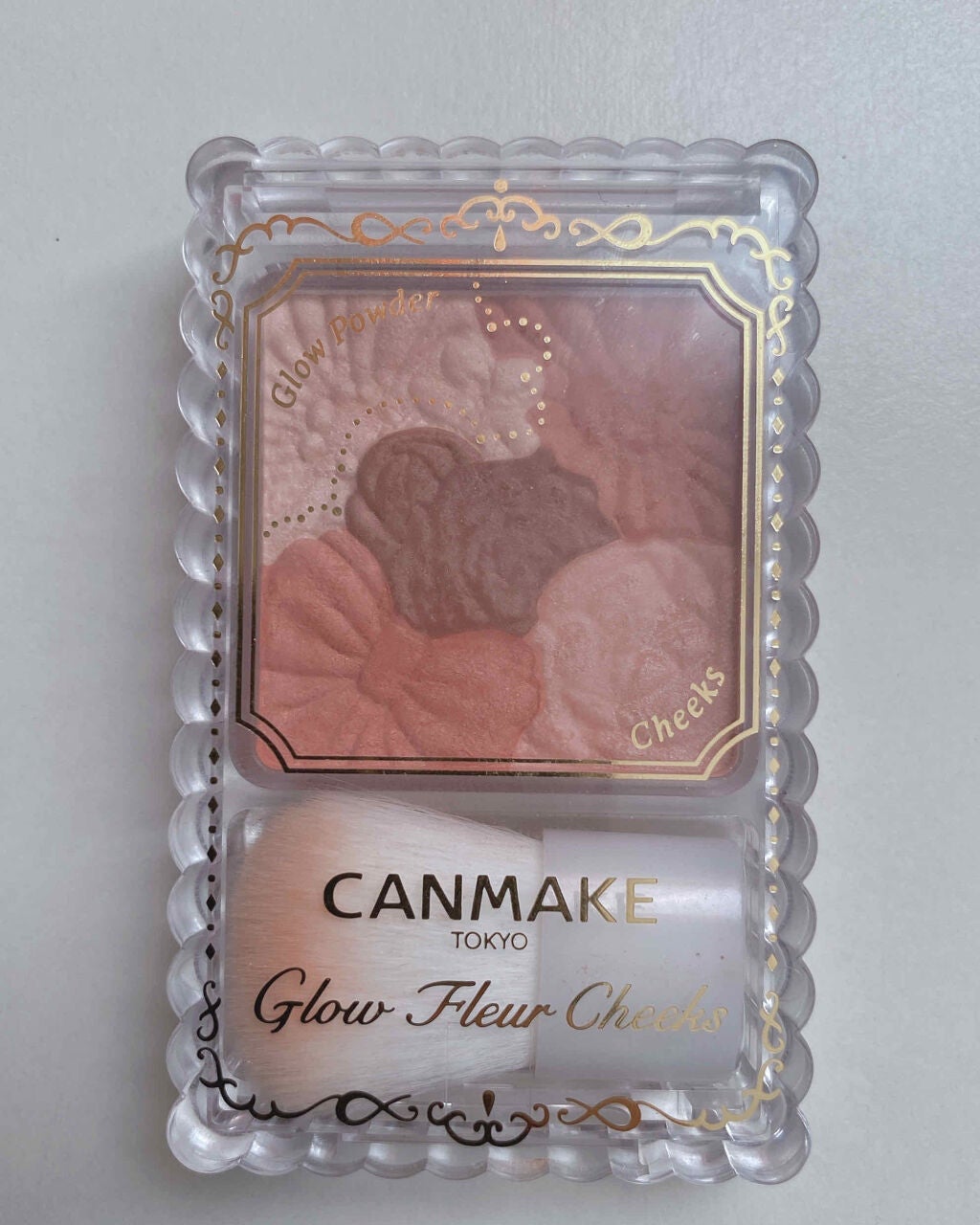グロウフルールチークス/キャンメイク/パウダーチークを使ったクチコミ(1枚目)