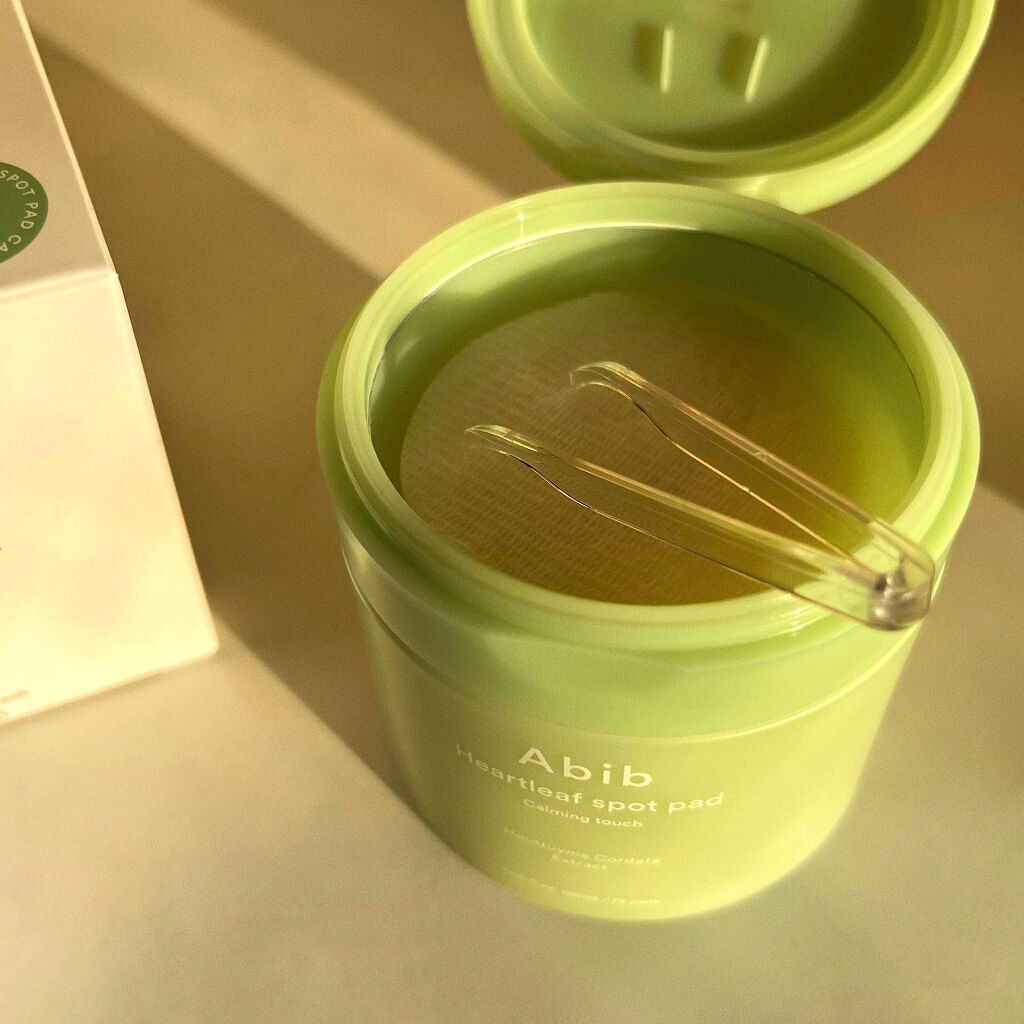 ドクダミカーミングタッチスポットパッド/Abib /トナーパッドを使ったクチコミ（2枚目）