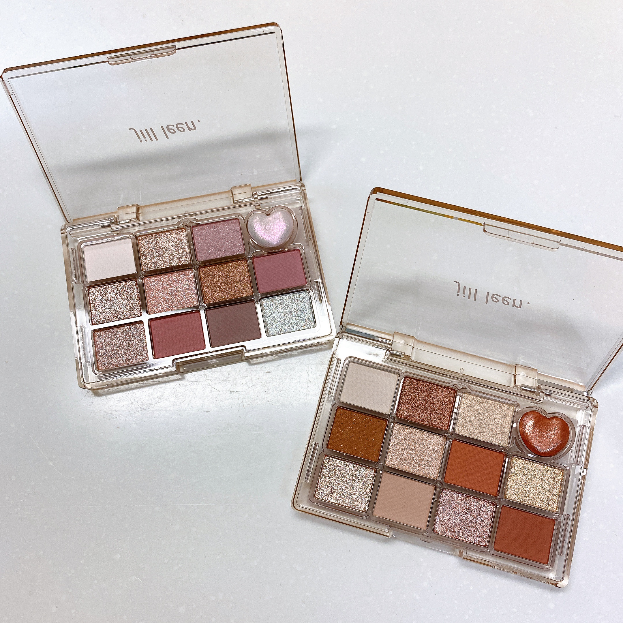 シャイニング12色ミニアイシャドウパレット HT04/jill leen./アイシャドウパレットを使ったクチコミ（2枚目）