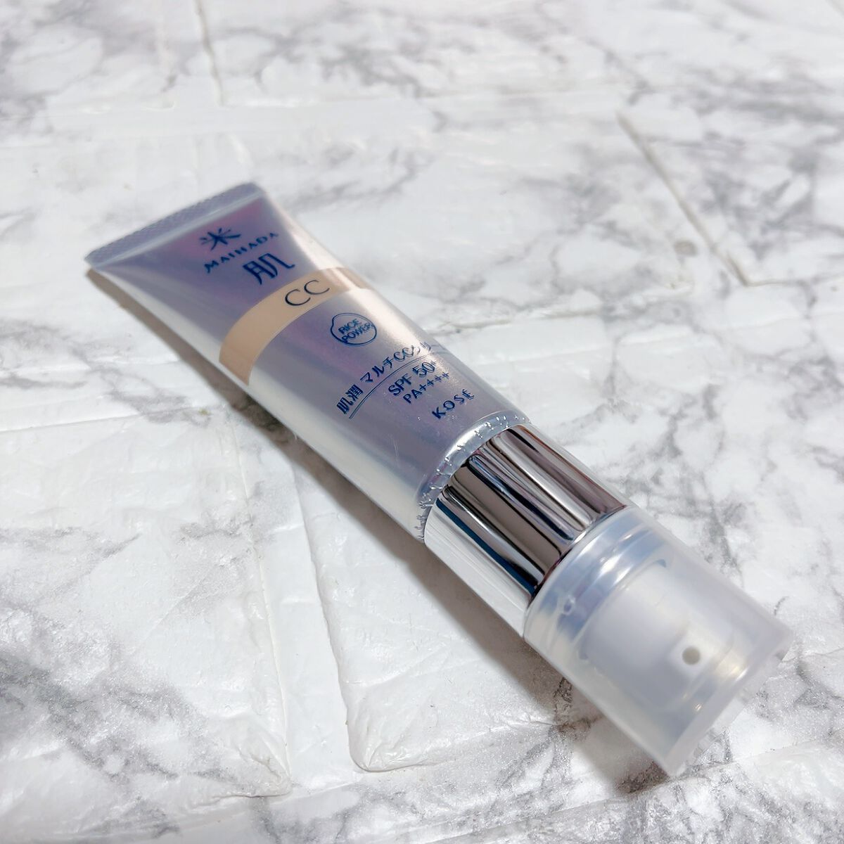 肌潤　マルチCCクリーム/米肌/CCクリームを使ったクチコミ（2枚目）