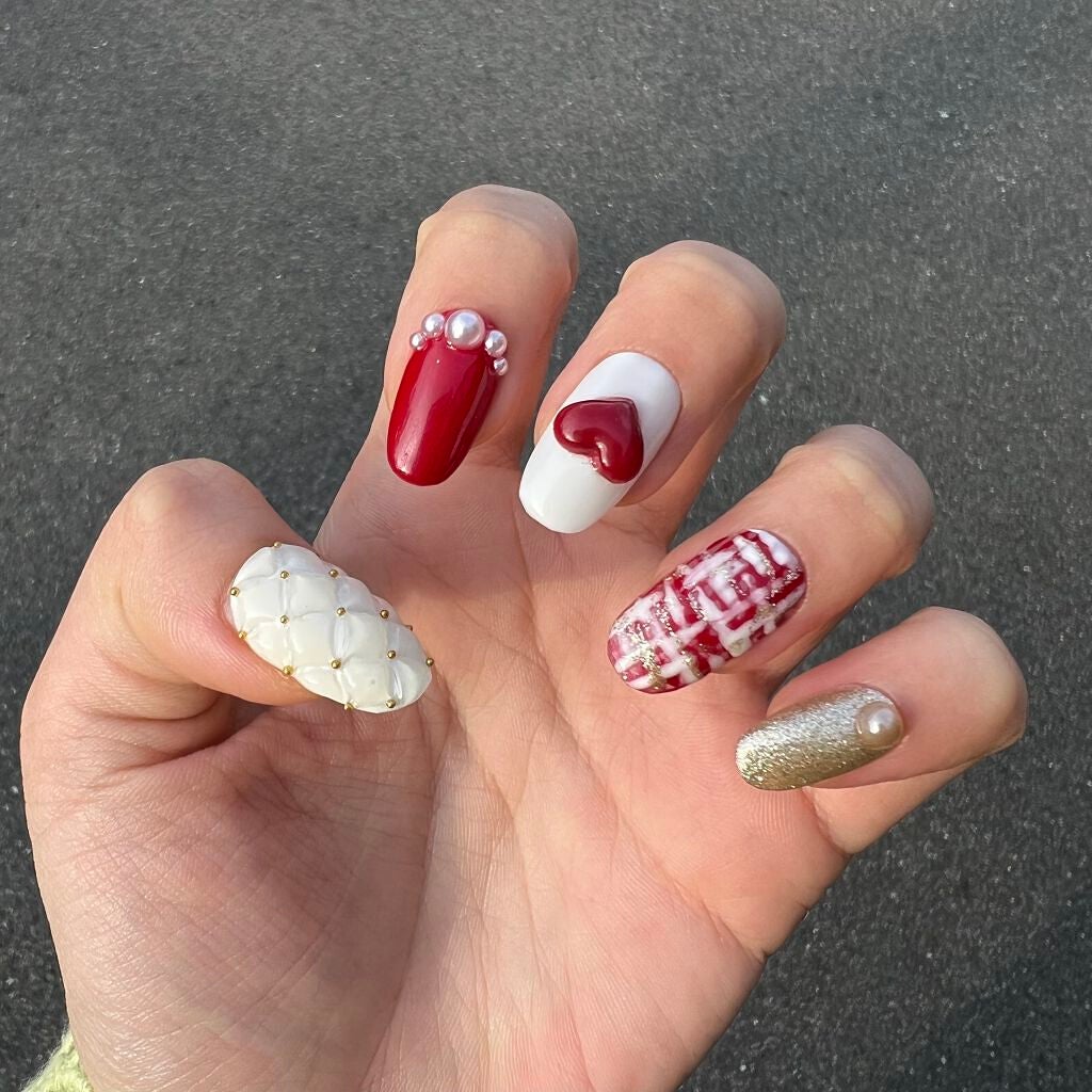 ネイルチップ/DAISO/ネイルチップ・パーツを使ったクチコミ(3枚目)