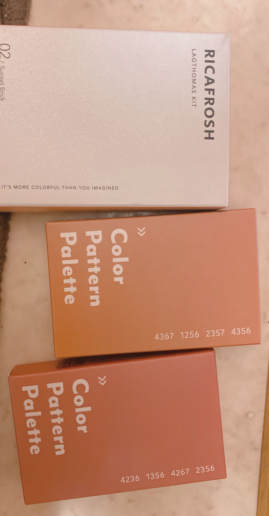 ラグトーマス・キット/RICAFROSH/アイシャドウパレットを使ったクチコミ（1枚目）