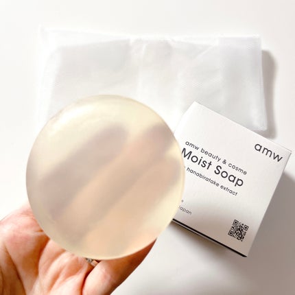 amwビューティー&コスメ モイストソープ/amw beauty&cosme/洗顔石鹸を使ったクチコミ(2枚目)