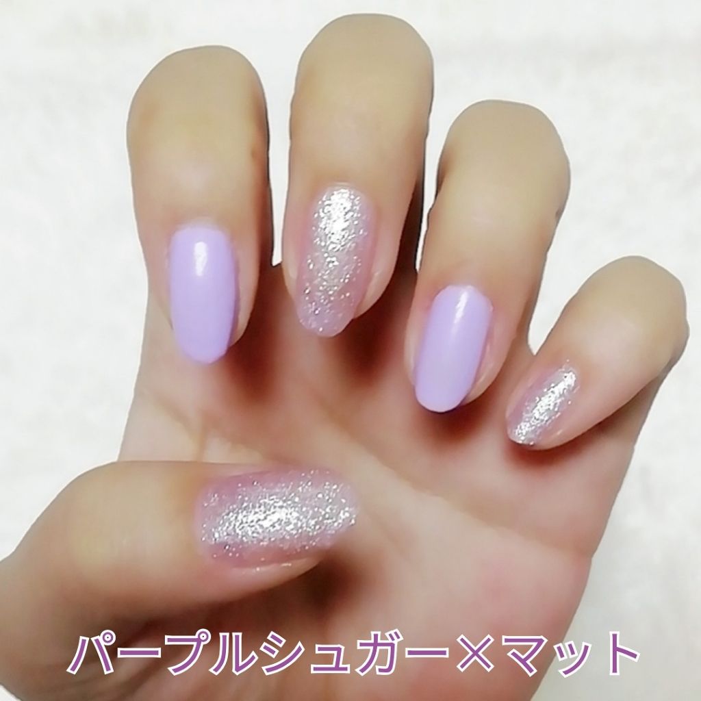 #ゆき姉ネイル,#パープルネイル,#マットネイル,#シュガーネイルのネイルデザイン