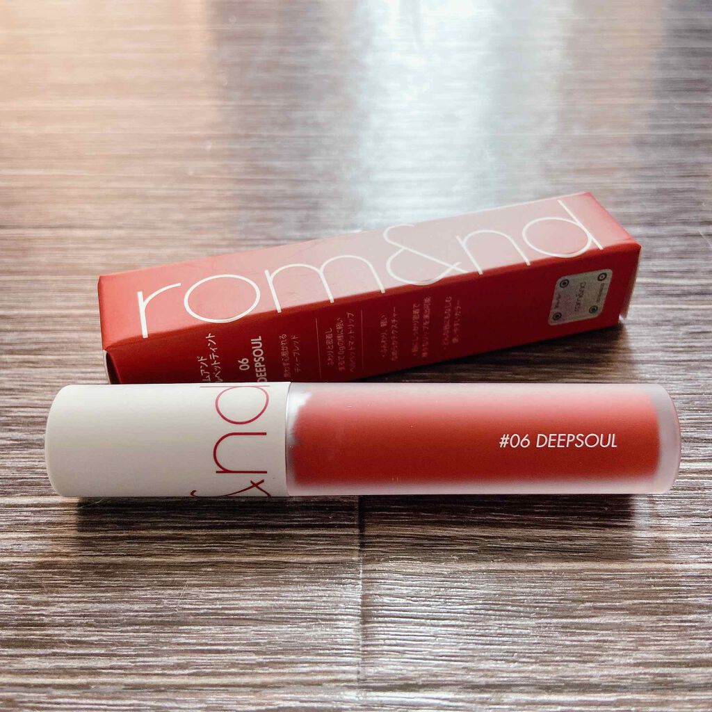 ゼロベルベットティント/rom&nd/リップティントを使ったクチコミ（1枚目）