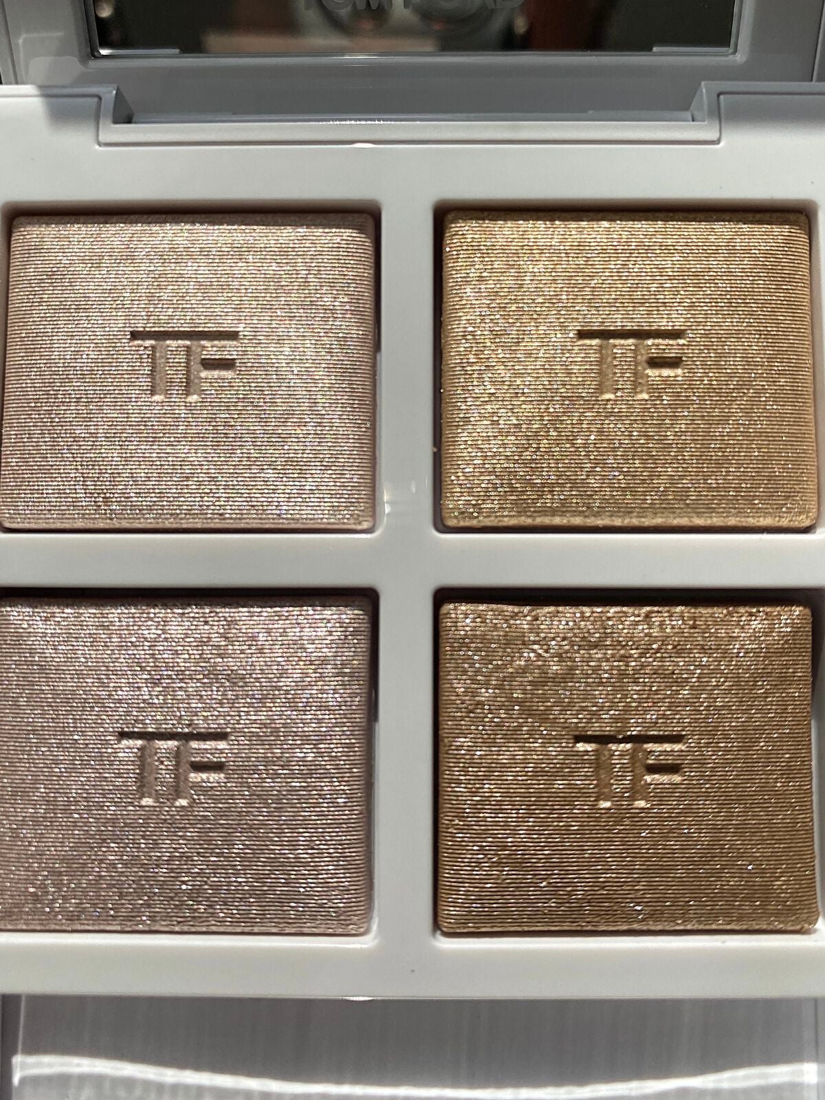 ソレイユ アイ カラー クォード/TOM FORD BEAUTY/アイシャドウパレットを使ったクチコミ(4枚目)