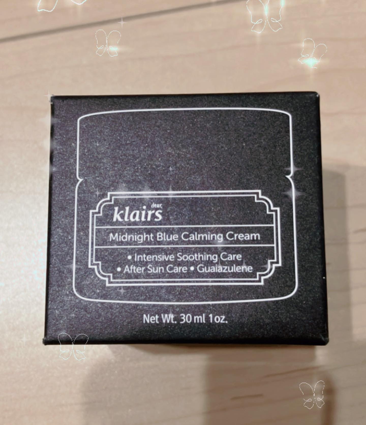 ミッドナイトブルーカーミングクリーム/Klairs/フェイスクリームを使ったクチコミ（3枚目）