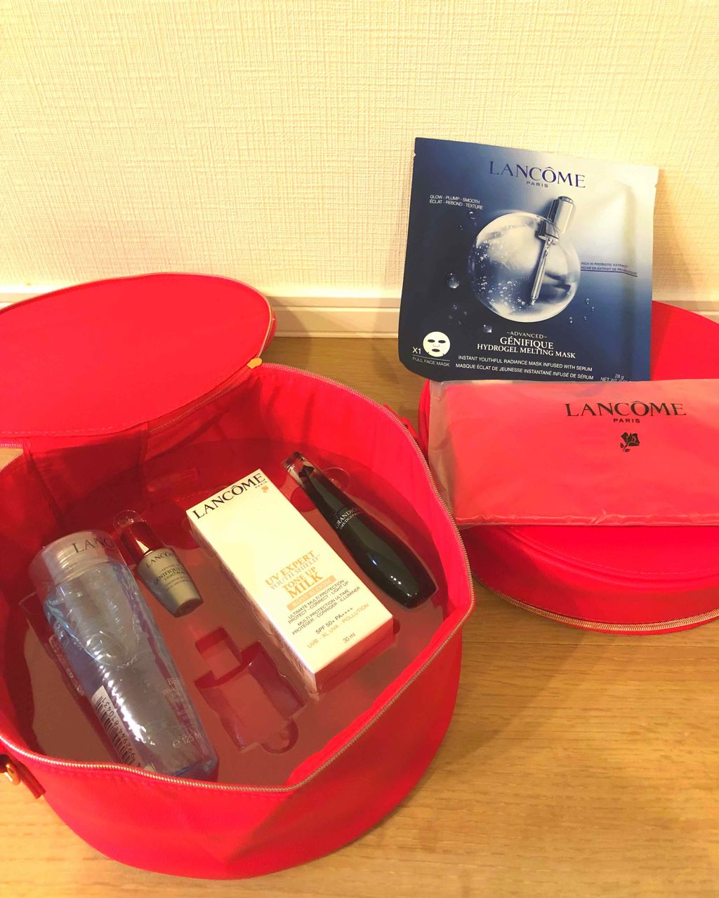 ビューティーボックス (クリスマスコフレ 2018)/LANCOME/メイクアップキットを使ったクチコミ(2枚目)
