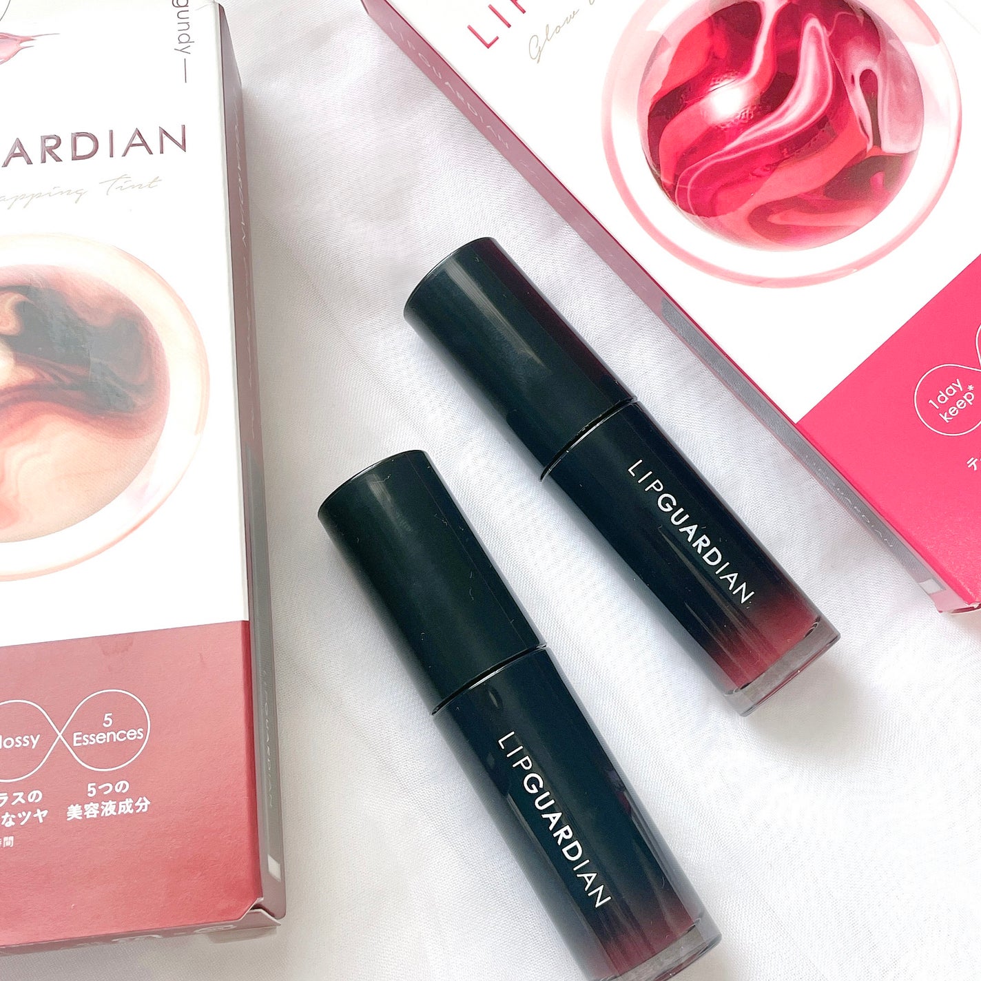グロウラッピングティント/LIPGUARDIAN/リップティントを使ったクチコミ(4枚目)