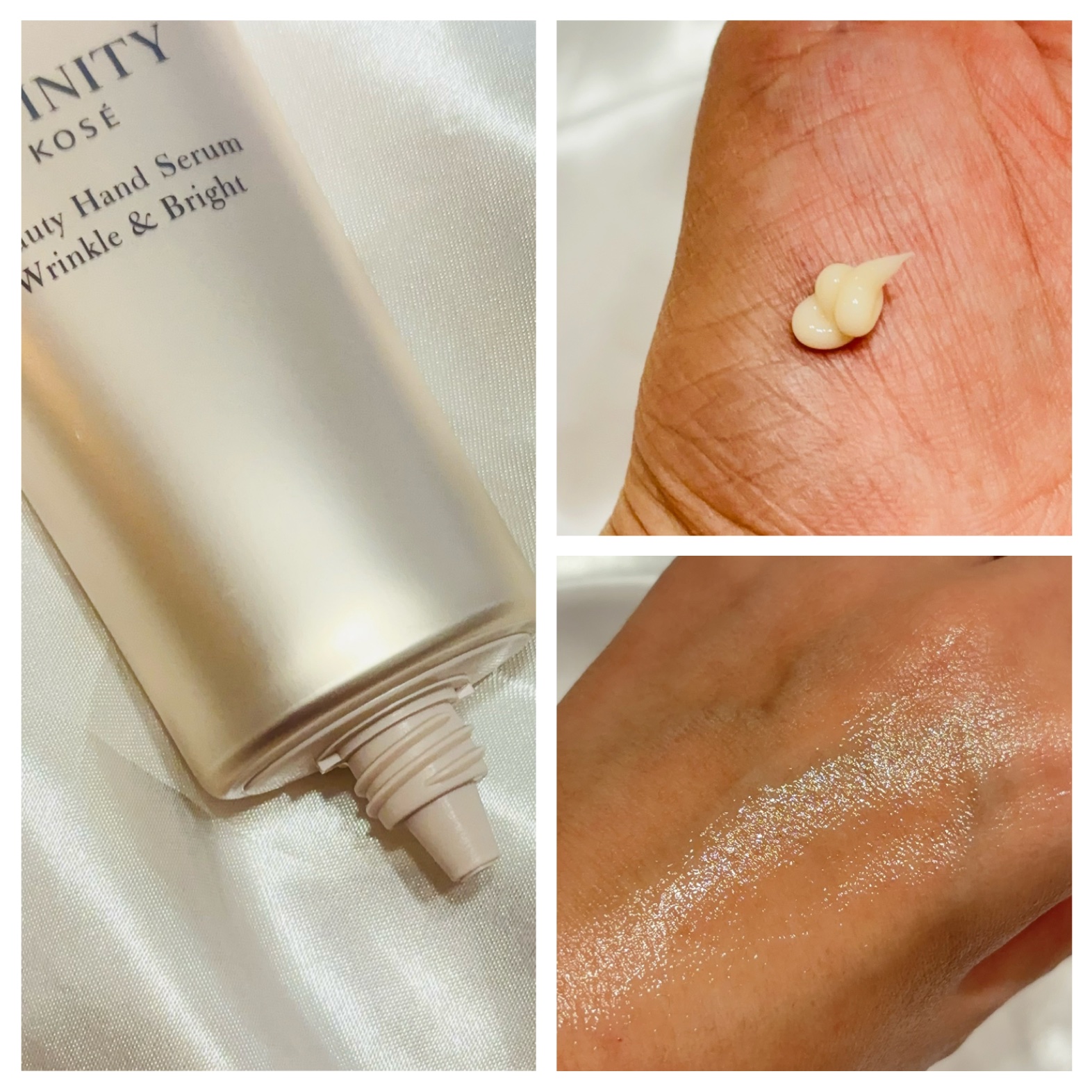インフィニティ　ビューティーハンドセラム リンクル＆ブライト [医薬部外品]/インフィニティ/ハンドクリームを使ったクチコミ（2枚目）