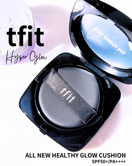 レイヤリングフィット グロークッションEX/TFIT/クッションファンデーションを使ったクチコミ(1枚目)