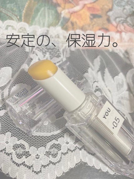 38℃/99℉ LIPSTICK  <YOU> +0.5 CLEAR/UZU BY FLOWFUSHI/口紅を使ったクチコミ(1枚目)